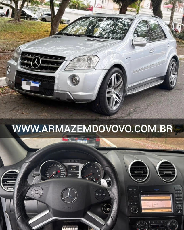 ML 63 AMG — Mercedes Benz ML 63 AMG (2009) — Foto principal do anúncio | Armazém do Vovô
