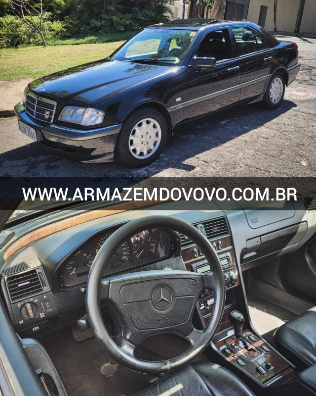 C240 — Mercedes Benz C240 (1998) — Foto principal do anúncio | Armazém do Vovô