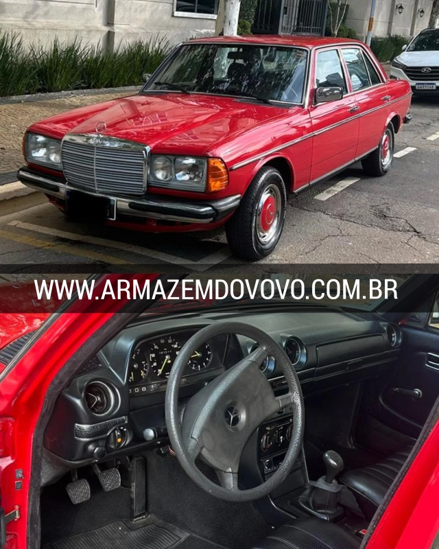 250 — Mercedes Benz 250 (1980) — Foto principal do anúncio | Armazém do Vovô