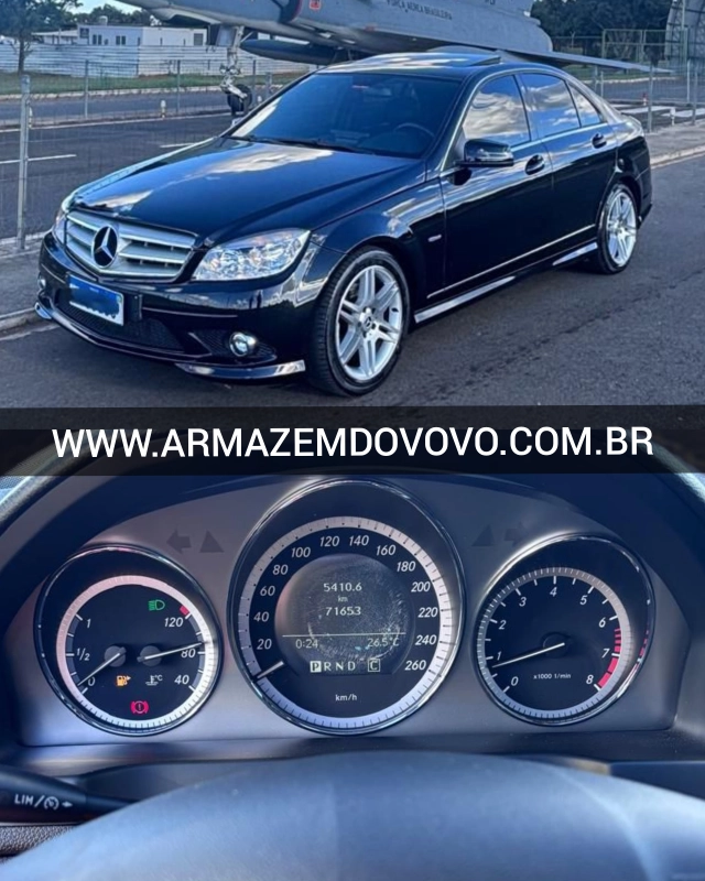 C200 — Mercedes Benz C200 (2010) — Foto principal do anúncio | Armazém do Vovô