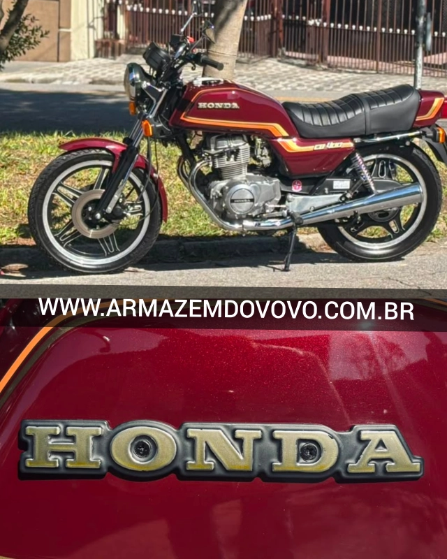 CB 400 — Honda (motos) CB 400 (1983) — Foto principal do anúncio | Armazém do Vovô