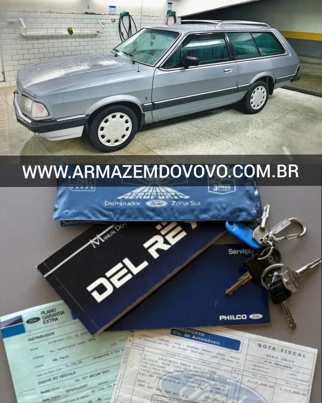 Del Rey — Ford Del Rey (1989) — Foto principal do anúncio | Armazém do Vovô