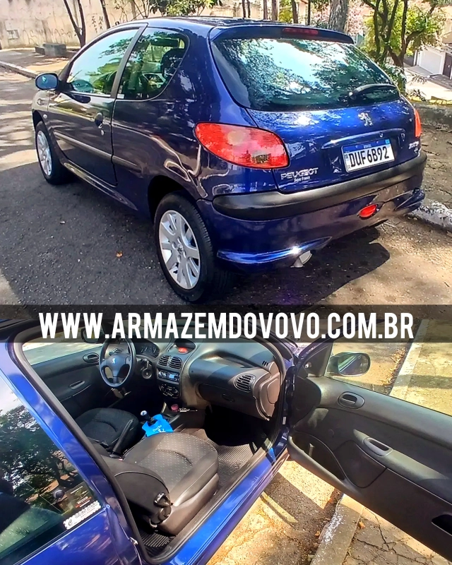 206 — Peugeot 206 (2007) — Foto principal do anúncio | Armazém do Vovô